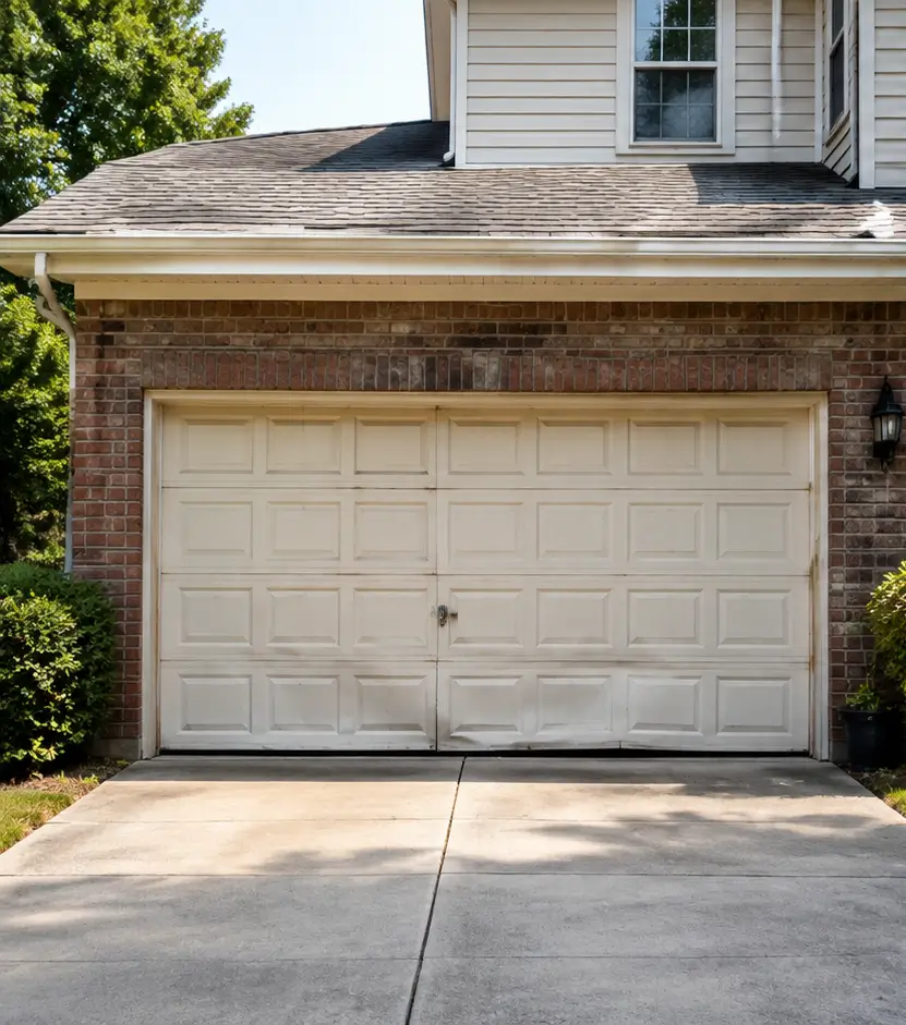 Garage Door Plainfield IN technician performing an emergency residential door repair